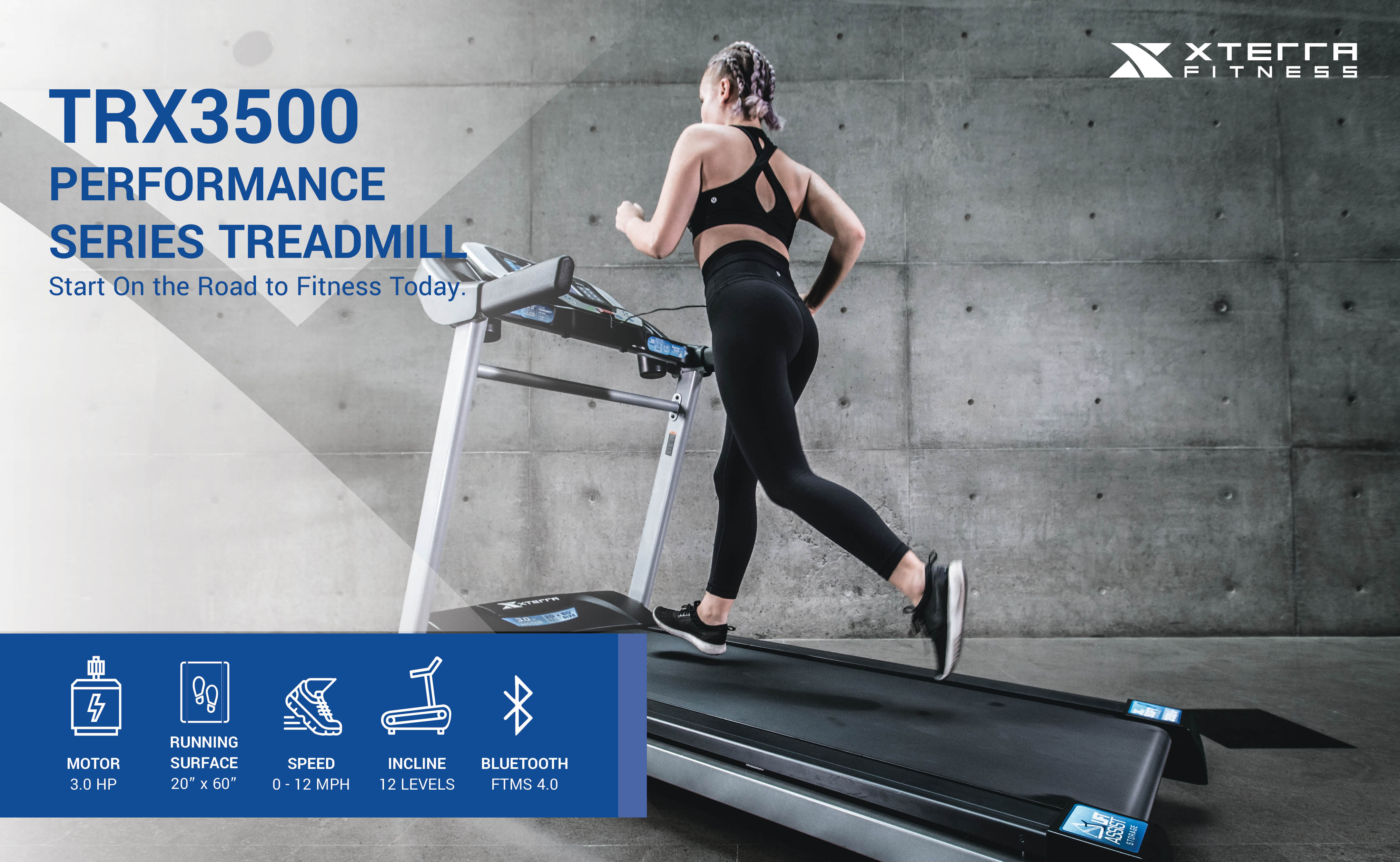 ta XTERRA TRX1400 Treadmill | Dick's Sporting Goods